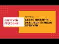 Remote mikrotik jarak jauh dari luar jaringan tanpa menggunakan IP Public