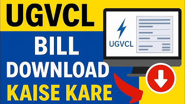 UGVCL Electricity Bill Download Kaise Kare - Step by Step Guide (2025)