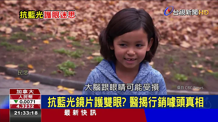 抗蓝光镜片护双眼? 医揭行销噱头真相 - 天天要闻