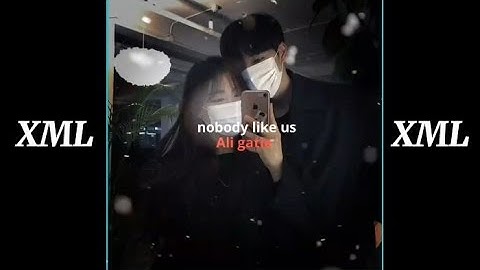 Ali gatie - nobody like us - song video lyrics // xml file in description box