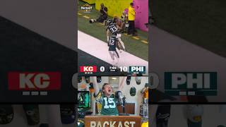 Patrick Mahomes Throws a Pick 6 to Cooper DeJean #chiefs #nfl #superbowl