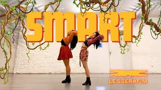 Banilla Le Sserafim 르세라핌 - Smart 2인 Dance Cover Duo Version 4K