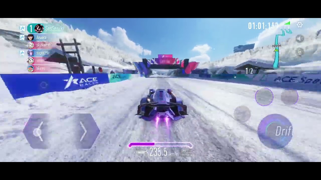 Ace Racer 1st practice race with the Zen this car insanely quick - YouTube