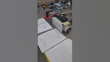 Aula prática aqui na Tecmaf, sobre spindle ATC #cncrouter #cnc #routercnc #cncmachine