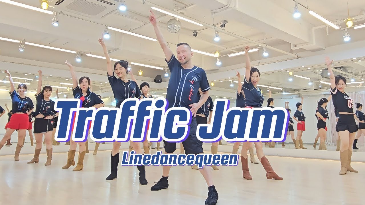 Traffic Jam Line Dance l Low Intermediate l 트레픽 잼 라인댄스 l Linedancequeen l Roy Verdonk 
