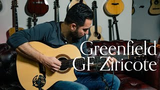 Greenfield GF Cutaway, Ziricote &amp; Moon Spruce | Carl Miner