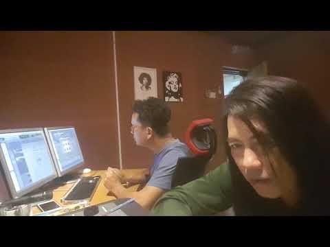 Recording Session New Raya Song " Tangisan Aidilfitri "