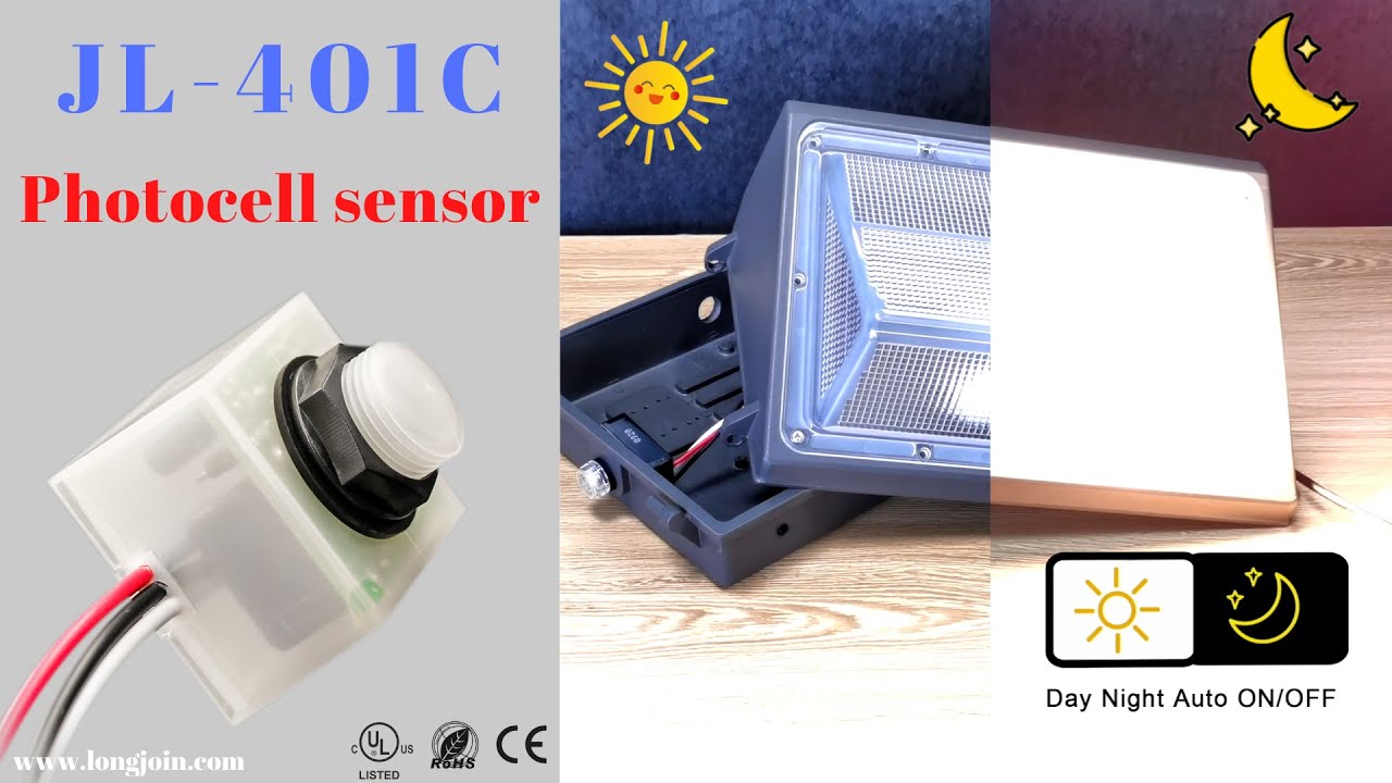 Photocell sensor JL-401C /Street Lighting Photo Control Product/LONGJOIN® Photocell Manufacturer