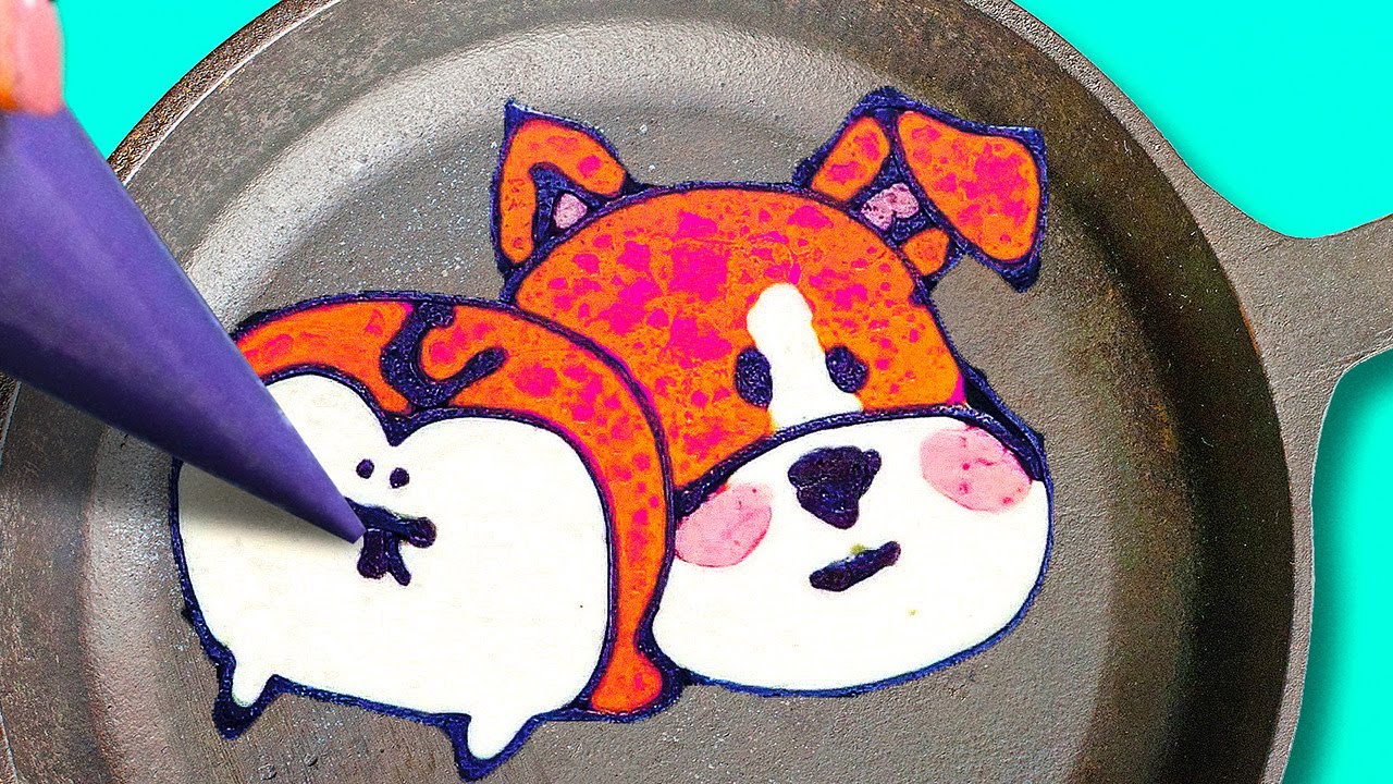 27 AMAZING PANCAKES ART IDEAS YouTube