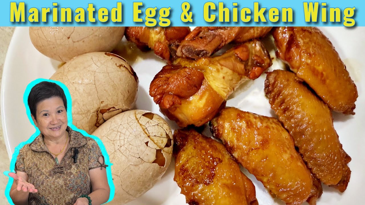 One-Pot ADDICTIVE Marinated Braised Eggs & Chicken Wings | Hong Kong 5-Star Chef’s Secret| 滷水蛋&滷水雞翅