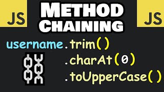 Learn JS METHOD CHAINING in 5 minutes! ⛓