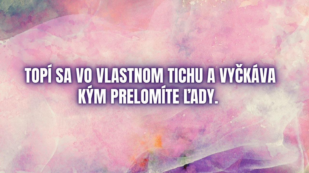 Vyčkáva, kým sa ozvete