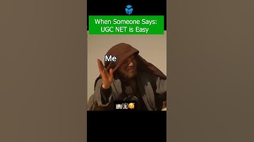 When Someone Says UGC NET Is Easy 🧐 #shorts #shortsfeed #meme #ugcnet2024