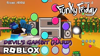 Playing Devil's Gambit Roblox Funky Friday