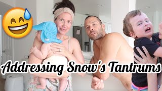 Addressing Snow's Tantrums & How We Discipline Her // Channon Rose Vlogs