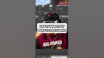 Trash Talk Game Turns to INSANE Shootout #madden25 #madden