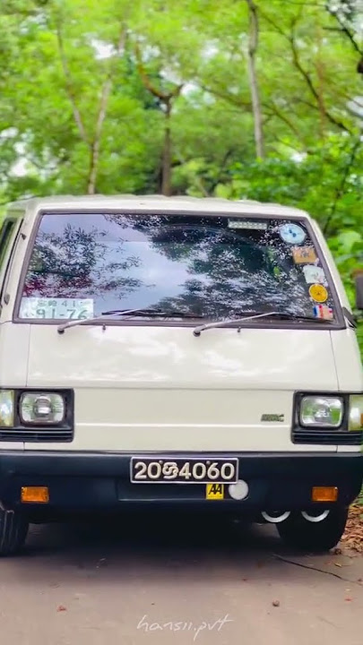 Mitsubishi L300_ Sri Lanka #mitsubishi #l300 #classic #classicvan #trending