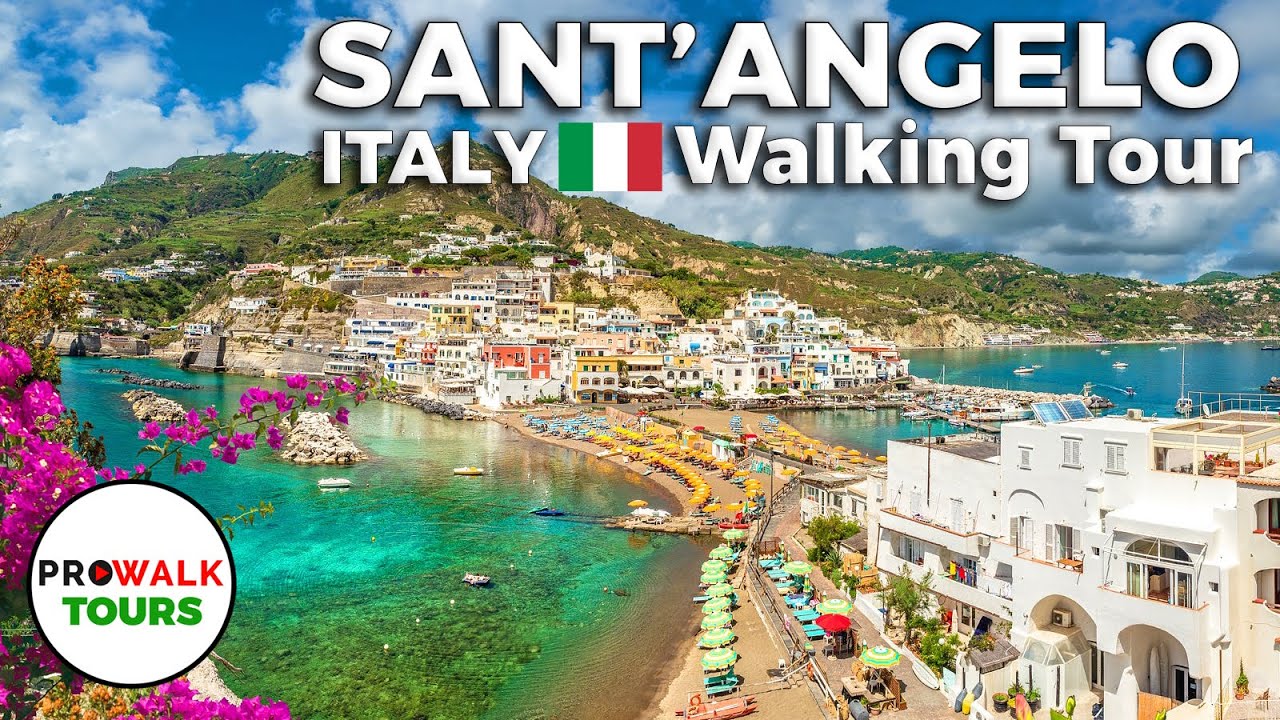 Sant'Angelo Ischia Walking Tour - 4K
