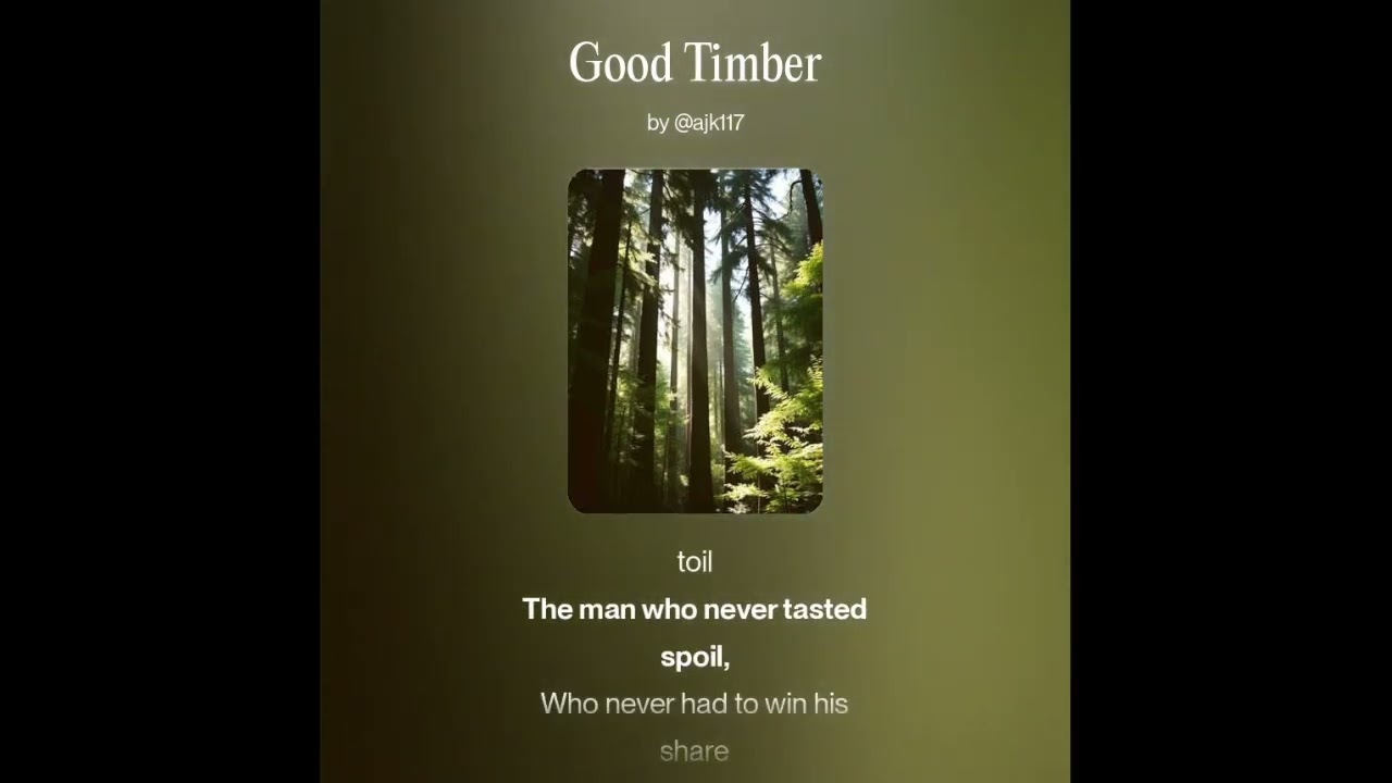 Good Timber