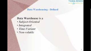 Datawarehouse Concepts - Part 1