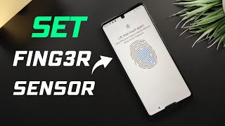 How To Set  Finger Sensor Aqous R2, R3, R5, R5G | screenshot 3