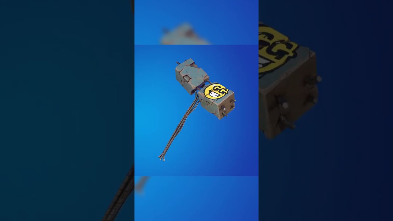 Hulk Pickaxe With GG Smiley ⚡ 