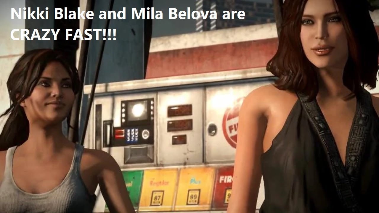 Need For Speed The Run Multiplayer Nikki Blake and Mila Belova are
