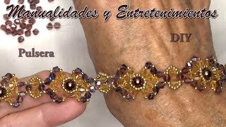 DIY - Pulsera Lavanda⛓🌹🌹🌹