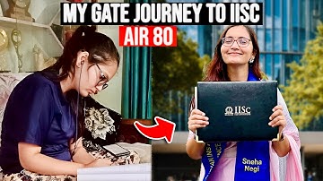 My GATE Preparation Journey to IISc⚡️ Motivation for GATE