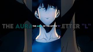 Aura of the letter 'L' 🗿📈 #anime