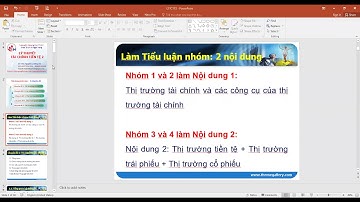🔥 Học online trên Zoom Hướng dẫn tiểu luận Lý thuyết Tài chính tiền tệ 2 Đại học Công nghiệp TP HCM