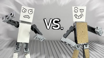 Old VS. New Custom Figure! (Stop-Motion)