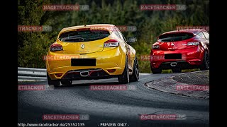 Nurburgring TF Megane 3 RS CUP x2 M4 competition - passager Fred 14-10-2023