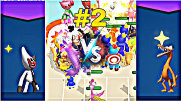 Merge Master Rainbow run 3D || Rainbow run vs rainbow run || Monkey Beast Gaming