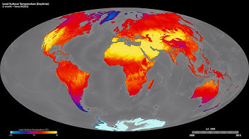 Monthly Daytime Land-Surface Temperature