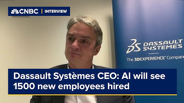 Dassault Systèmes CEO: AI will see 1500 new employees hired