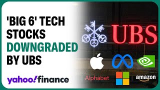 Nvidia, Microsoft, Meta, Apple, Alphabet, and Amazon downgraded by UBS
