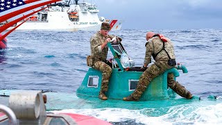 Fearless Specialized Forces Leap onto Semi-Submersibles in Middle of the Ocean