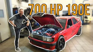 HOW DID HE BUILD A 700 HP MERCEDES 190e? - COMPLETE GUIDE IN 50 MINUTES