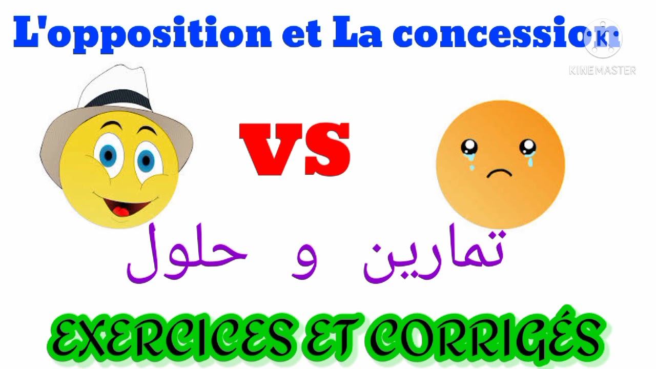 Concession et opposition Rappel, Exemples, Exercices