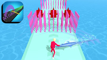 Sharp Slash ✏️🌈🗡️ Gameplay (Android, iOS) All Levels SS1GP5