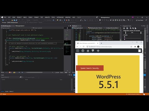 WordPress in Visual Studio 2019 | Asp.Net Core 3 Getting Started