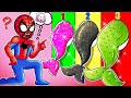 Search Challenge - Ghost spider in Fish Outfit | Marvel's Spidey and his Amazing Friends Animation