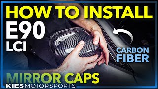 Hey everyone, in today's video, we're going to show you how remove
your oem bmw e90 mirror caps and properly install carbon fiber full
replacement ...