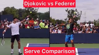 Celebrity Copy THIS From Djokovic And Federer (Tennis Serve Technique) Profile