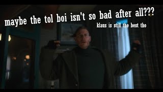 luther being almost likeable in season one (SPOILERS)