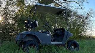 1995 EZGO Medalist 6” Lift, New Wheels And Tires, Upgraded Battery Cables!