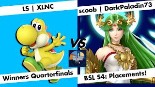 BSL Season 4:  Placements! - Winners Quarterfinals - XLNC (Yoshi) v. DarkPaladin73 (Palutena) - SSBU