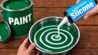 Mix SILICONE with PAINT and see what no one told you 😱! Amazing Idea!