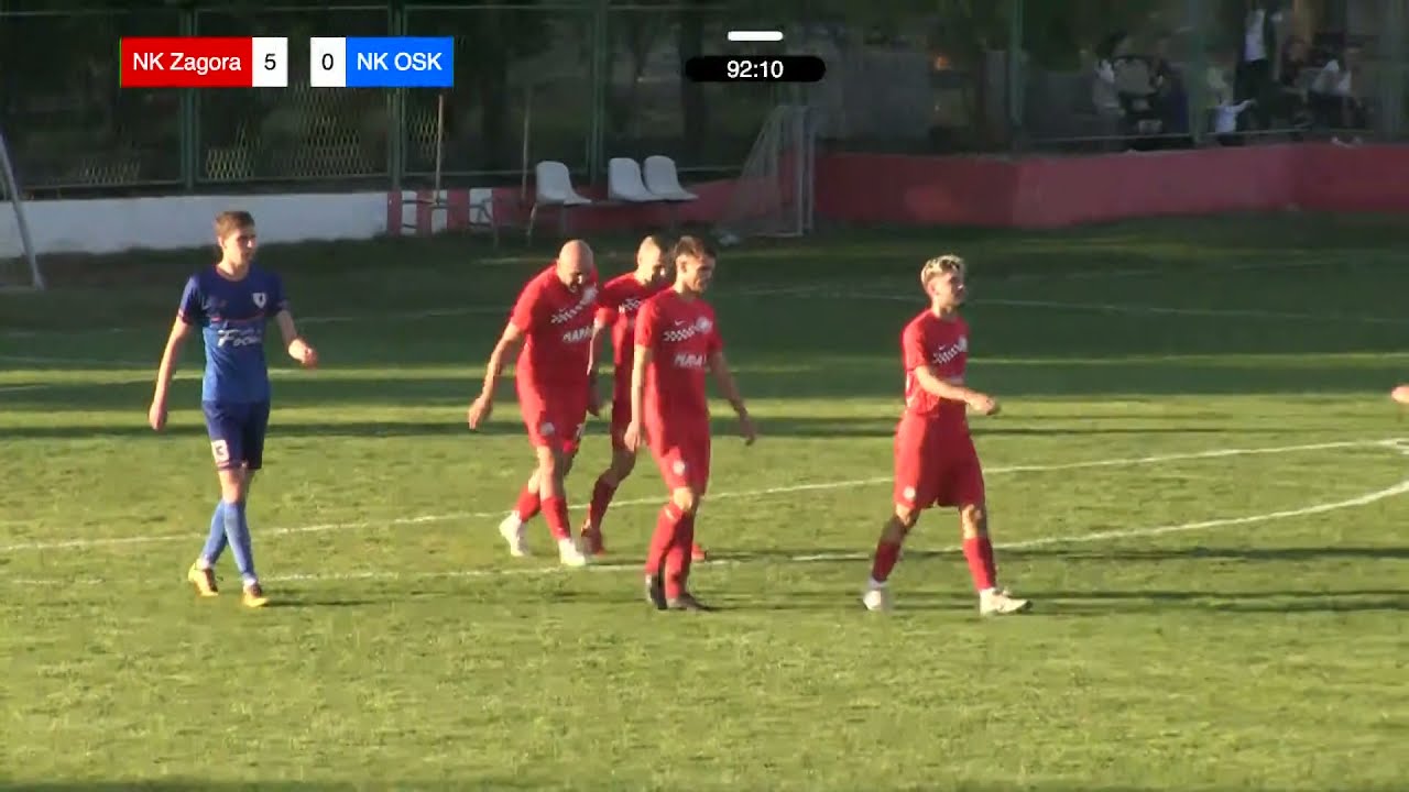ZAGORA vs OSK 5:0 (6. kolo, Treća HNL - Jug 21/22)